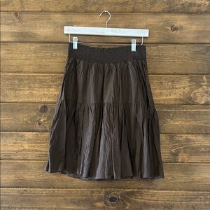 Old Navy Dark Brown A-Line Skirt